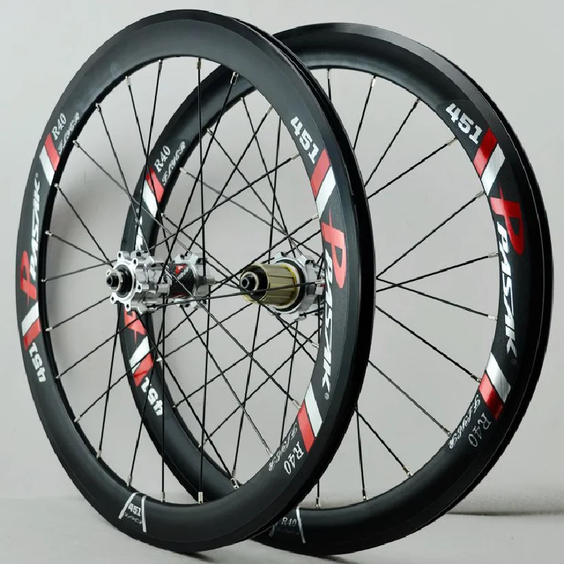 Kaufen Mountainbike MTB 20 Zoll 24H Disc Bremse PASAK Laufradsatz Fahrrad Räder 100/135