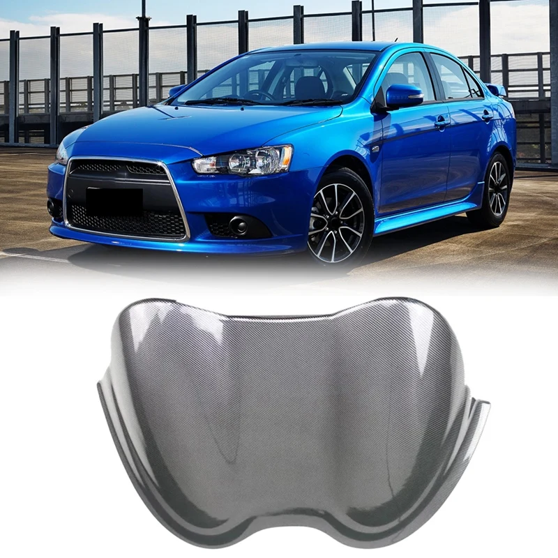 

Карбоновое волокно ABS украшения для приборной панели автомобиля центральное управление крышка отделка молдинг для Mitsubishi Lancer EX 2010-2016