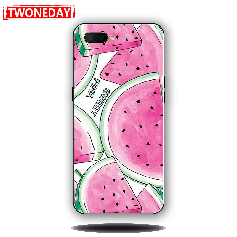 Для Oppo RX17 Neo чехол силиконовый мягкий цветочный мультяшный Прозрачный для K1 RX 17