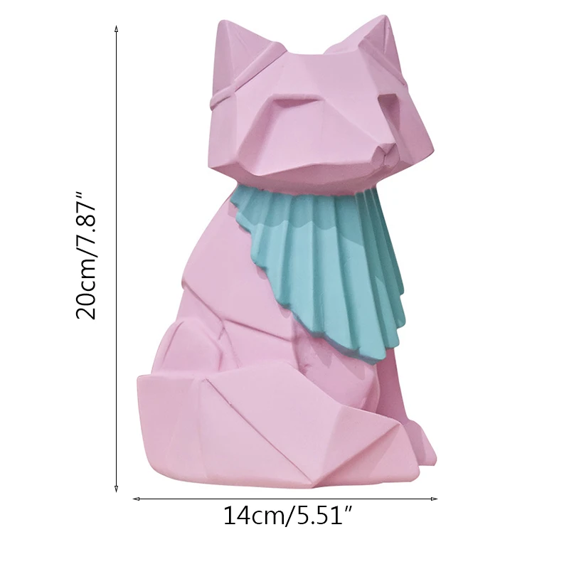 Скандинавские современные поделки в стиле оригами Миниатюрная модель