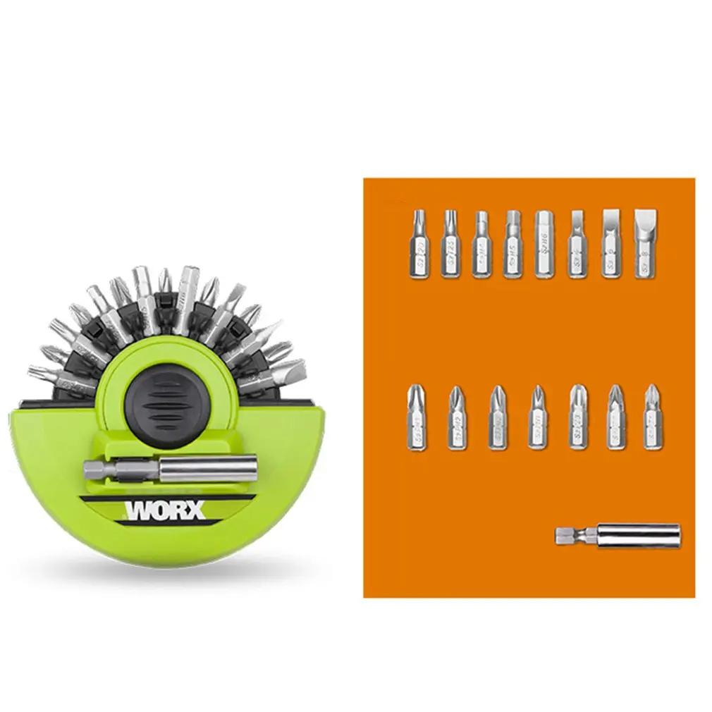 

14 Pcs Anti Slip Electric Screwdriver Bits 1/4" Hex Shank PH2 25mm Magnetic Non-slip Single Side WA4106