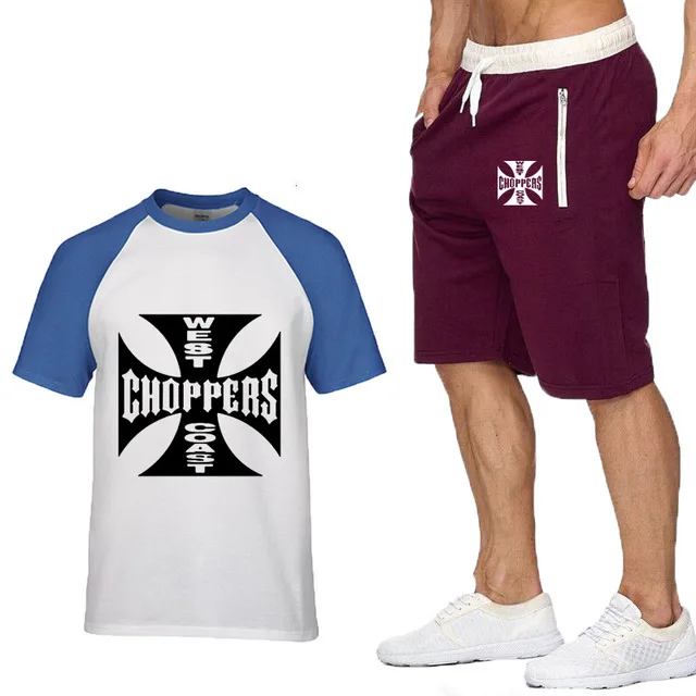 Костюм мужской хлопковый с короткими рукавами повседневная хлопковая рубашка и