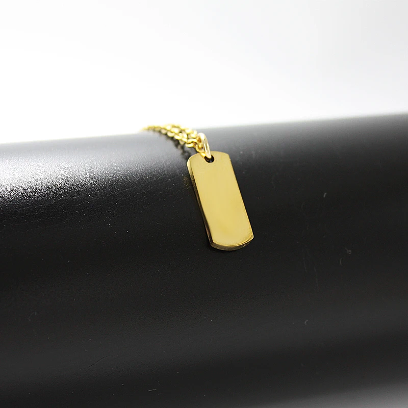 Женское/Мужское ожерелье Sangsy из нержавеющей стали Маленькая подвеска с собакой