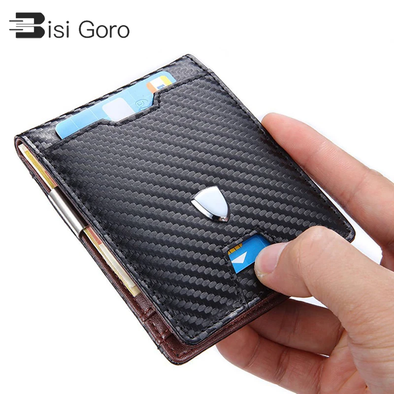 

Кошелек мужской/женский из экокожи, с отделением для карт и RFID-защитой