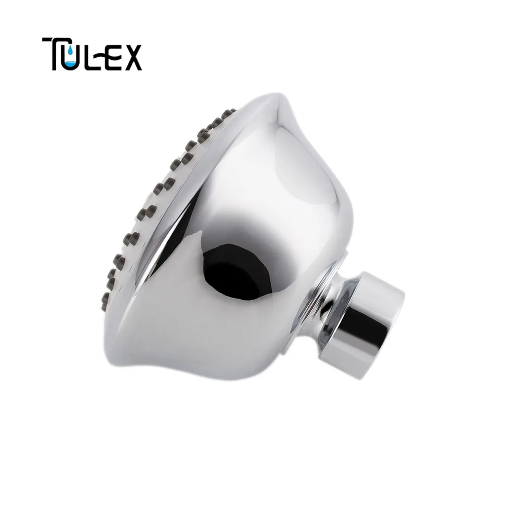 Белый TULEX душевая головка G1/2' три функции полированный хром Замена для душа дождь Душевая Головка Одна Головка - Цвет: Белый