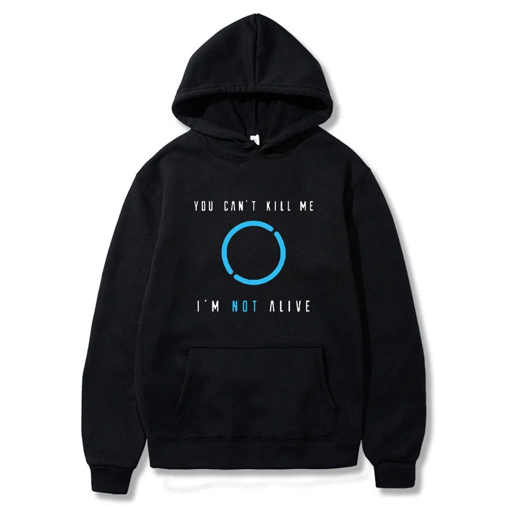 

Pure Cotton Detroit Become Human Hoodies Game Print Spring Women Men Sweatshirts Popular Hoodies Casual Long Sleeve Pullovers