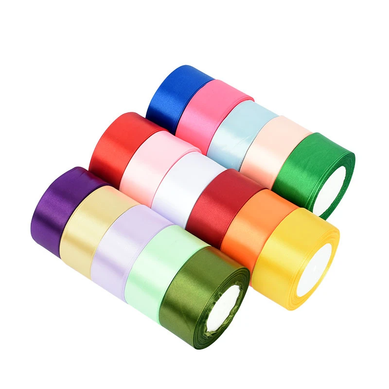 

Silk ribbon DIY handmade materials, used for craft bows, handmade bows, gift wrapping, wedding banquet decoration