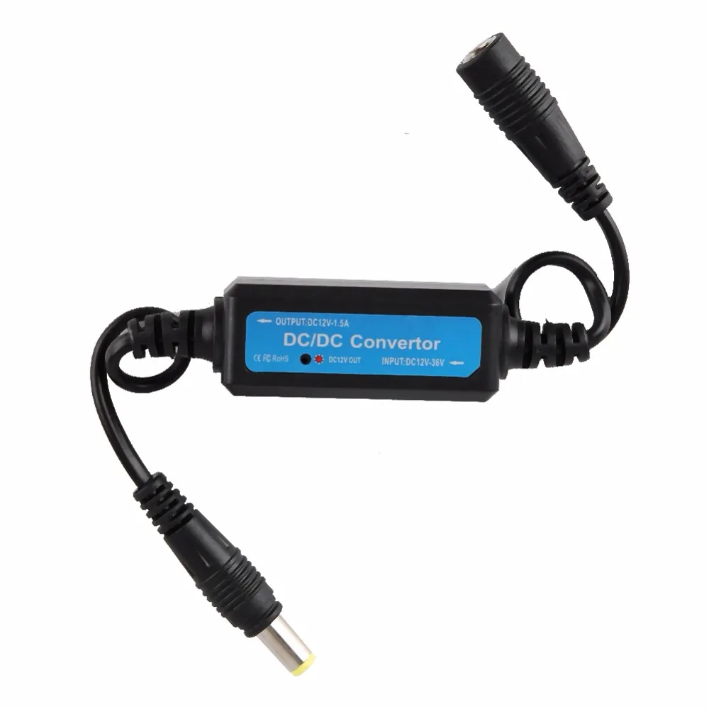 12V 1.5A Мини DC преобразователь передачи в режиме реального времени светодиодный Стабилизатор