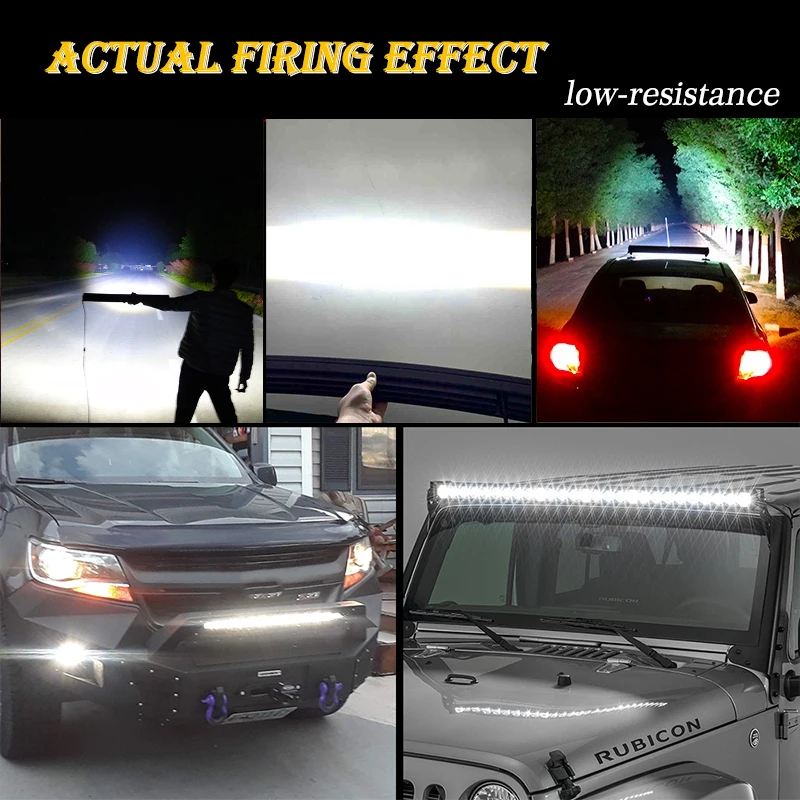 

VISORAK 11 21 25 32Inch Offroad Straight Slim LED Bar Truck LED Light Bar For Auto Car 4x4 4WD ATV SUV Tractor Niva lada 12V 24V