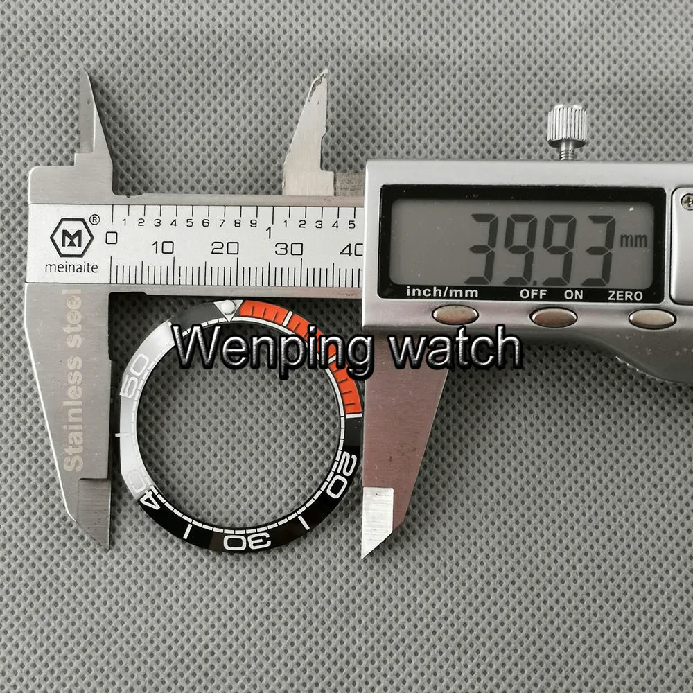 Титановый материал керамическое кольцо corgтело с вставкой подходит для 43 мм чехла