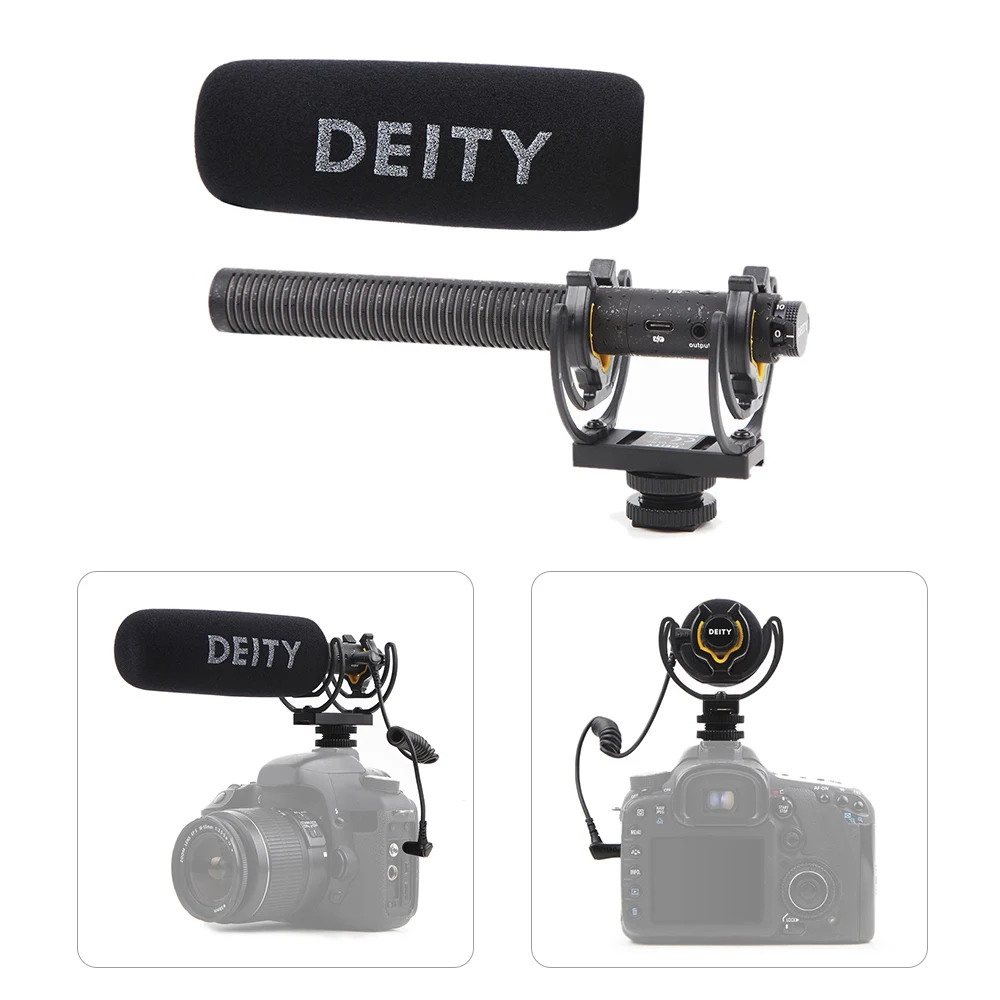 DEITY микрофон V-Mic D3 Pro конденсаторный микрофон для камеры видео Микрофон супер-кардиоидный направленный 3,5 мм TRRS для Canon/sony/Nikon