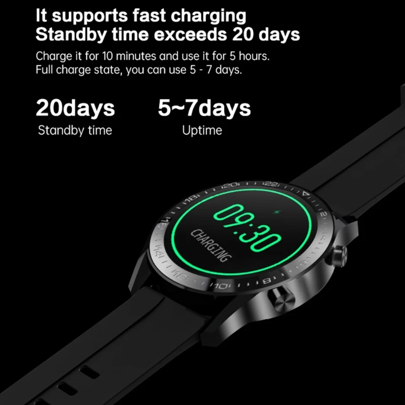 Heart Rate Monitor I12 Waterproof Fitness Tracker Sports Smart Watch Blood Pressure Call Reminder |