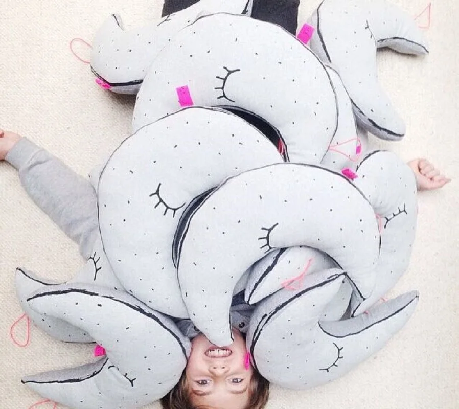 Новая Луна светящаяся подушка для удержания ребенка комфортная Подушка