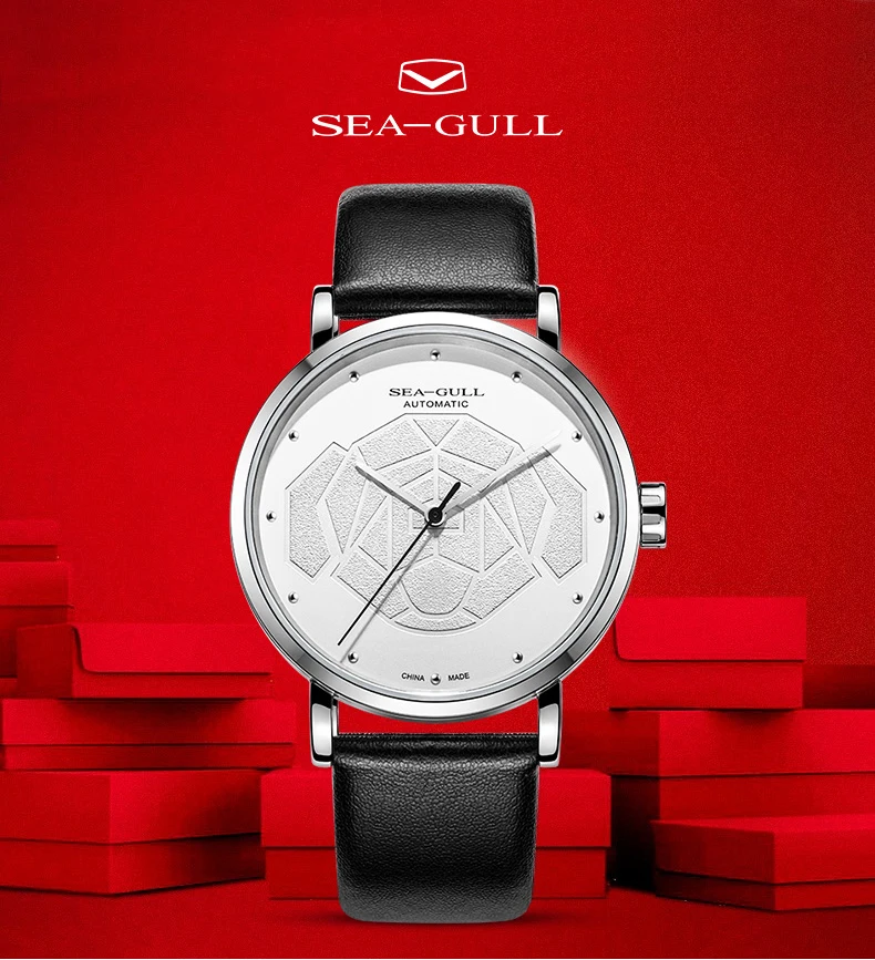 Seagull автоматические механические часы мужские модные простые парные часы деловые часы женские часы 819.16.6059