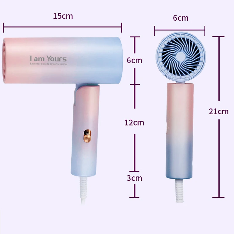 

Foldable Portable Home Travel High-power Hair Dryer Hot And Cold Air Dryer L1