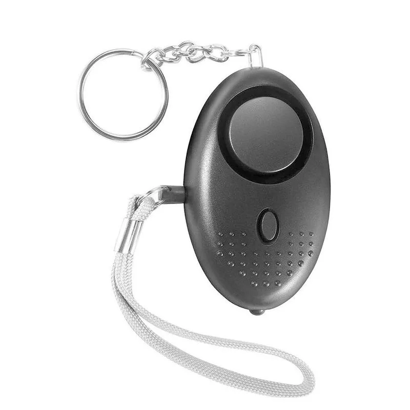 

Personal Security Emergency Safety Alarm Safe Sound Alarm Keychain Women Emergency Alarm With LED Lights