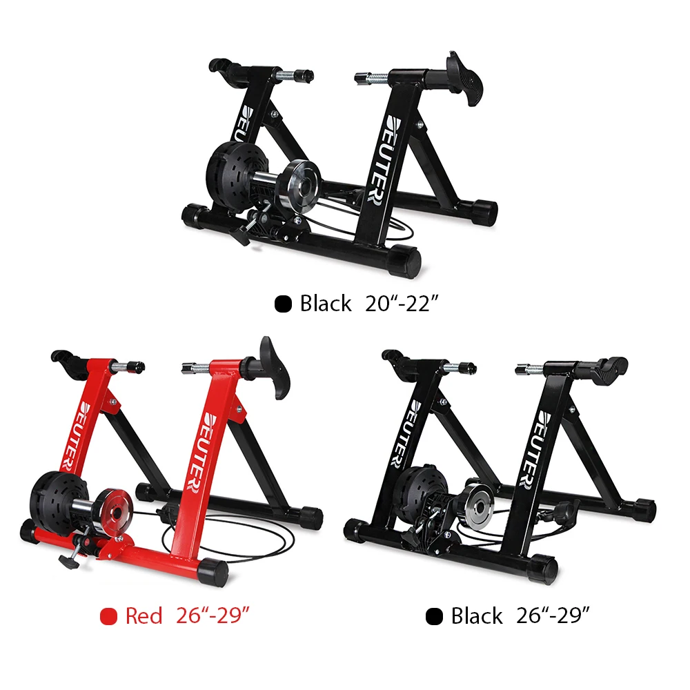 

Foldable Magnetic Bike Trainer Stand Cycling Rack Indoor Bicycle Exercise Training Stand for 20-22 Inch / 26-29 Inch Bike Tires