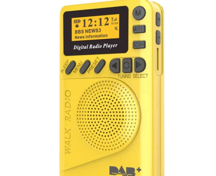 Цифровой радиоприемник MiMini DAB FM радио цифровой демодулятор Built in динамик