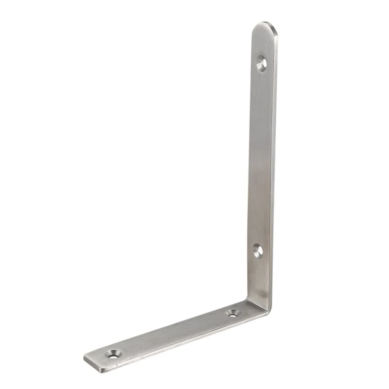 Угловая скобка из нержавеющей стали в форме L 200x138 мм | Обустройство дома