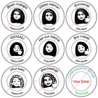 40 мм Круглый все lanuage GENIAL Teacher индивидуальные штампы для самостоятельной сборки подарков школьная оценка lo hecho genial profe