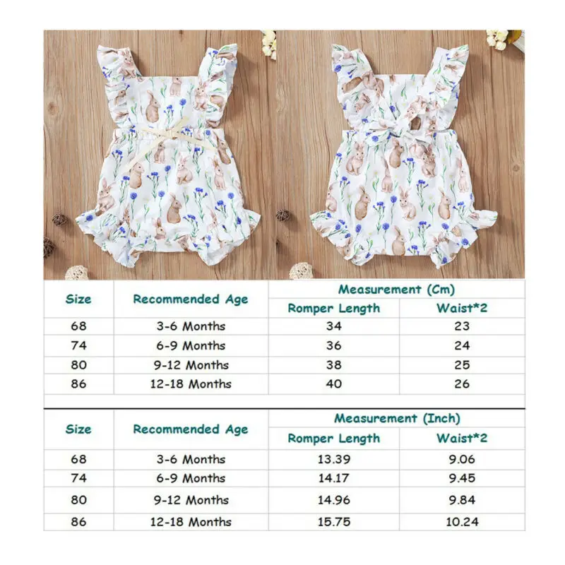 Комбинезон для новорожденных с коротким рукавом и оборками | Мать ребенок