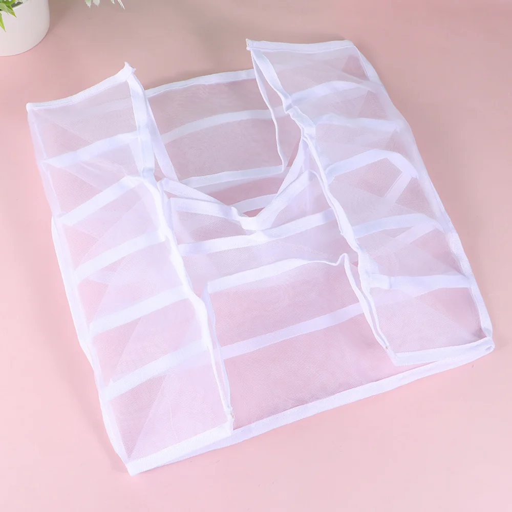 

1 Set of 3PCS Nylon Underwear Storage Box Compartments Storage Case Flexible Underwear Organizer Box Multi-purpose Grids Sto