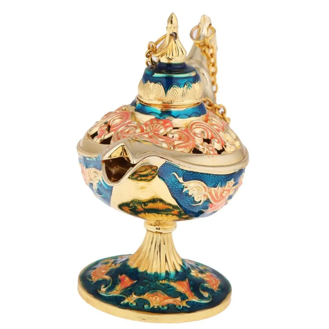 1 шт./компл. металлическая коробка цветочный шейный масляный светильник Panto