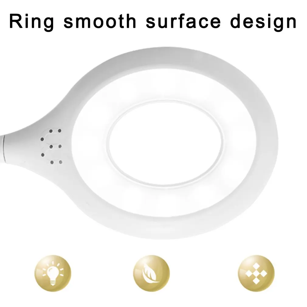 

Portable Table Lamp USB Socket Freely Foldable LED Light No Flicker Soft Light Saving Energy Eye Protection
