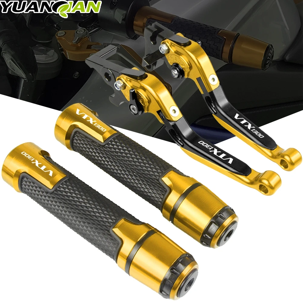 

Мотоцикл CNC Racing Grip Grips тормозные рычаги сцепления для Honda Fury/VTX1300CX VTX1300 VTX 1300 CX 2009-2019 2018 2017