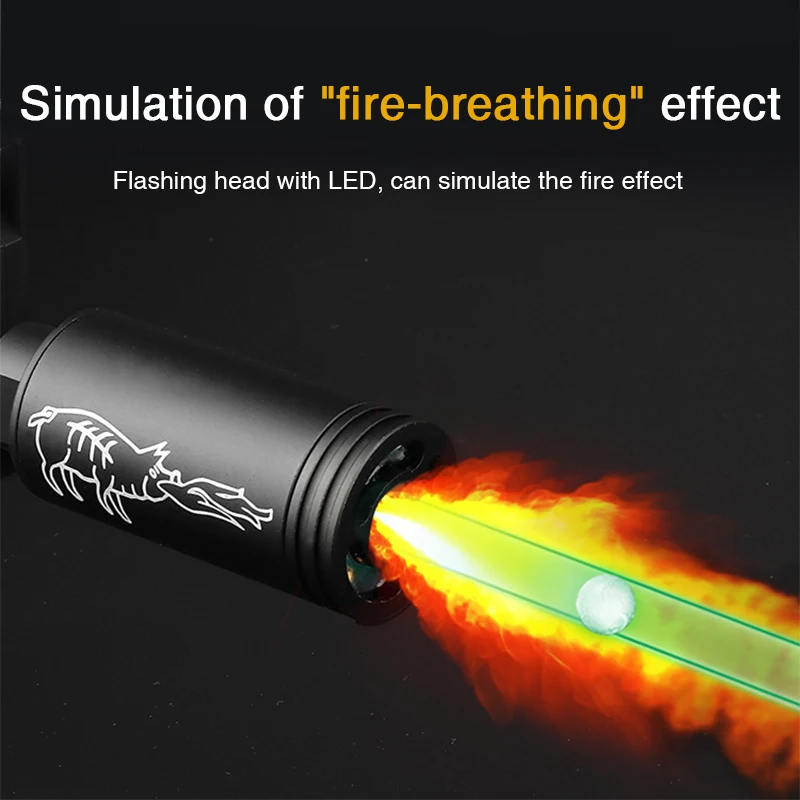 IDOGEAR страйкбольный трассировщик зажигалка S прикуриватель для страйкбольного