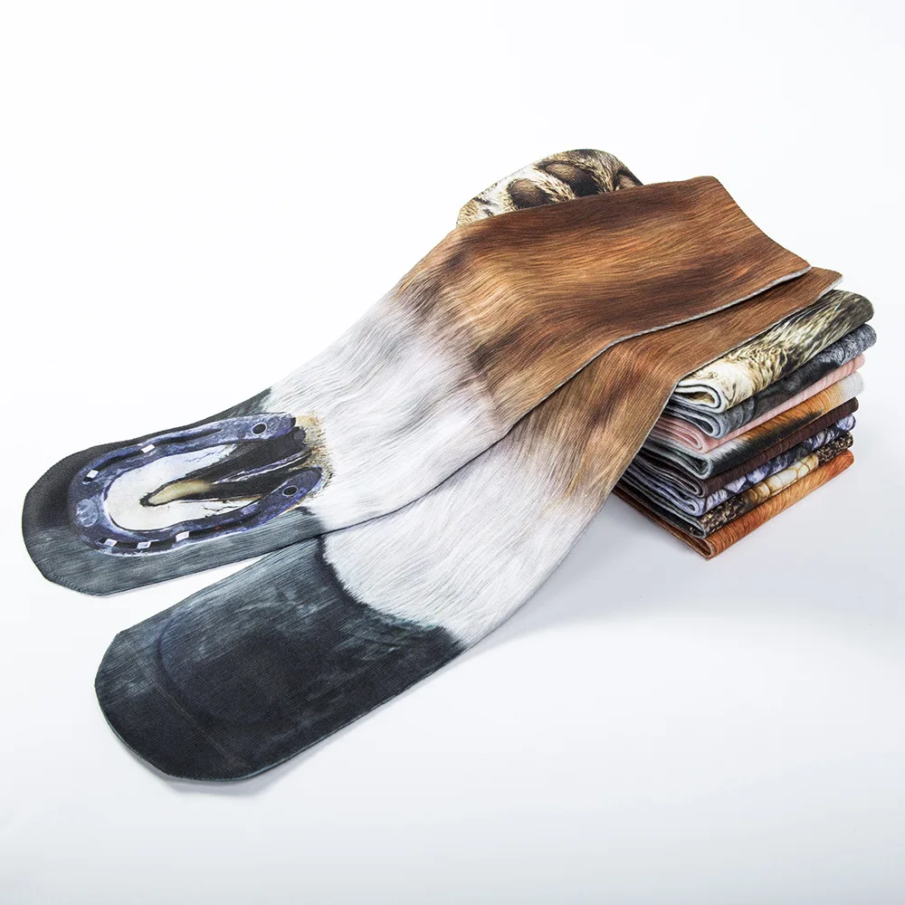 Носки унисекс с когтями милые хлопковые носки 3D принтом для взрослых Детские