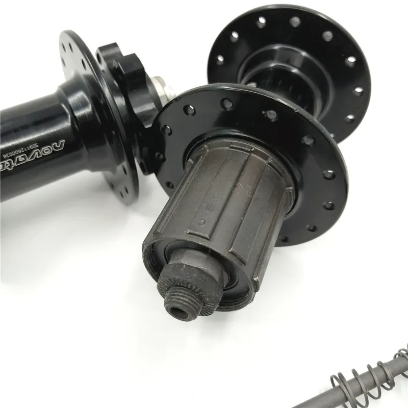 Novatec 8/9/10 Скоростной Велосипед Передний Задний Hubset O.L.D 100/135 мм 28 отверстий складной