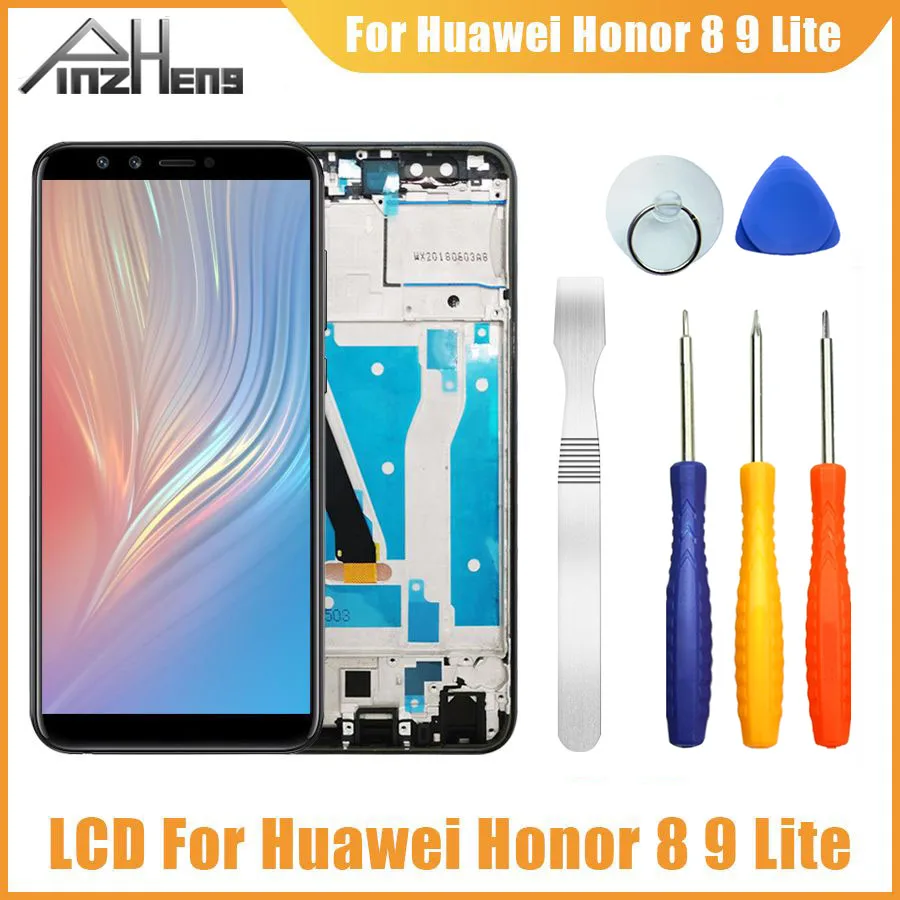 Оригинальный ЖК дисплей PINZHENG AAAA для Huawei Honor 8 9 Lite сенсорный экран замена