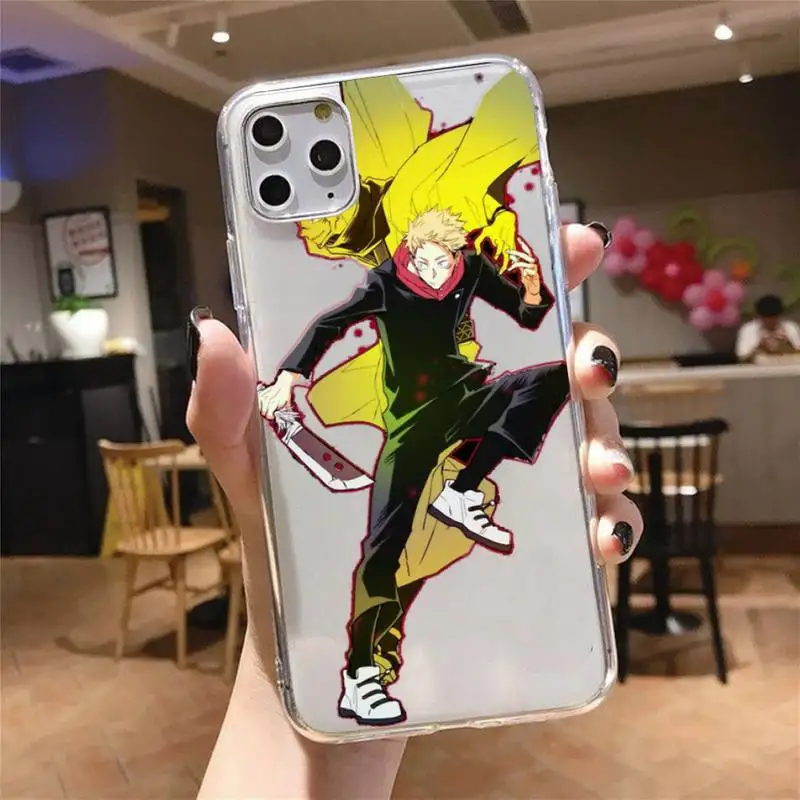 

Jujutsu Kaisen Japan anime cool Phone Case Transparent soft For iphone 5 5s 5c se 6 6s 7 8 11 12 plus mini x xs xr pro max