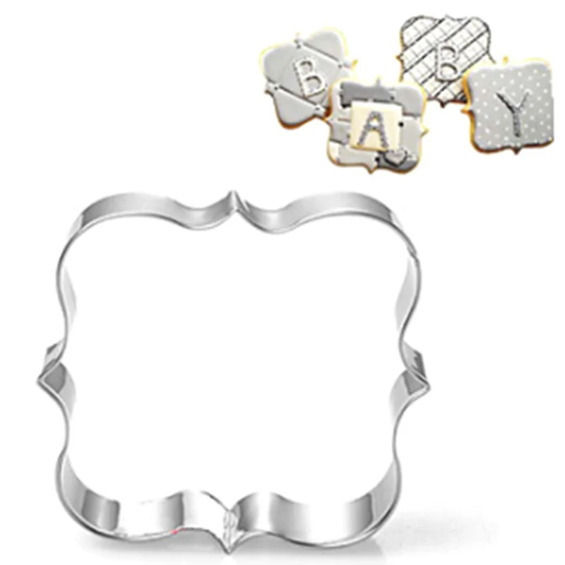 Европейский стиль резак из нержавеющей стали помадка торт 3 шт формы зубного