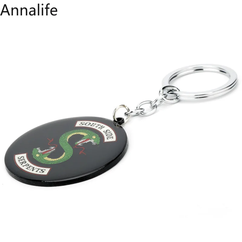 Новинка 2019 индивидуальный фото брелок Riverdale со стеклянным кабошоном купольным