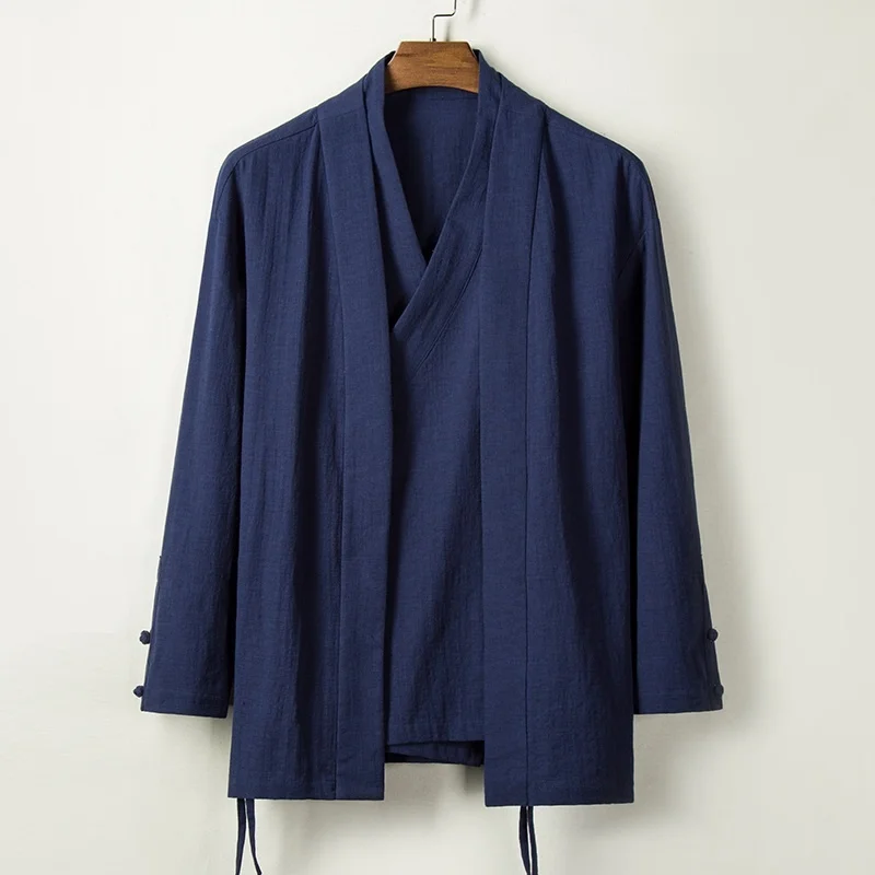 

Японское кимоно, кардиган Для мужчин традиционная юката костюм самурая Для мужчин Harajuku Япония Haori Для мужчин кардиган китайцы пальто FF3236