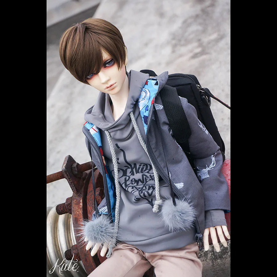 Новая Одежда для кукол Cateleya BJD SD свитшот с капюшоном пушистый шар|Куклы| |