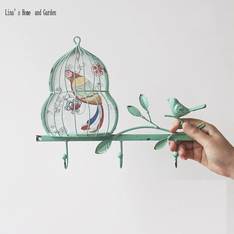 Крючки для пальто в виде птичьей клетки|Крючки и направляющие| |