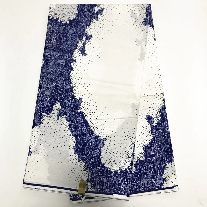 

New Arrival High Quality Guaranteed Original Real Wax Fabric Ankara Tissue African Fabric Wholesale African Print Fabric F210-2
