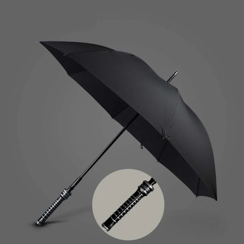 

Katana Umbrella Gift Man Rain Free Shipping Business Outdoor Long Handle Katana Umbrella Black Samurai Guarda Chuva Rain Gear