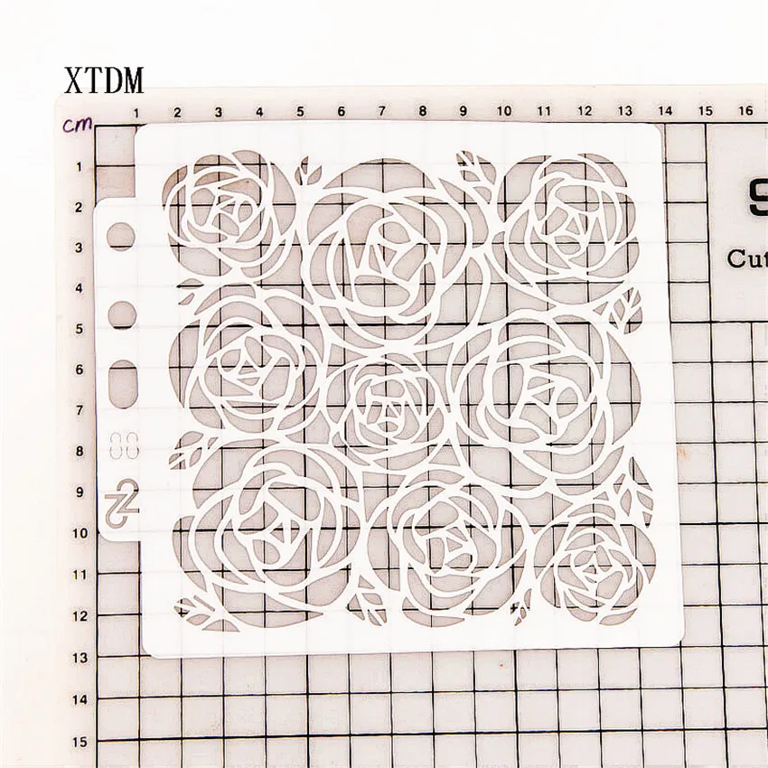 Пластиковая форма в виде лепестков розы трафареты сделай сам для скрапбукинга