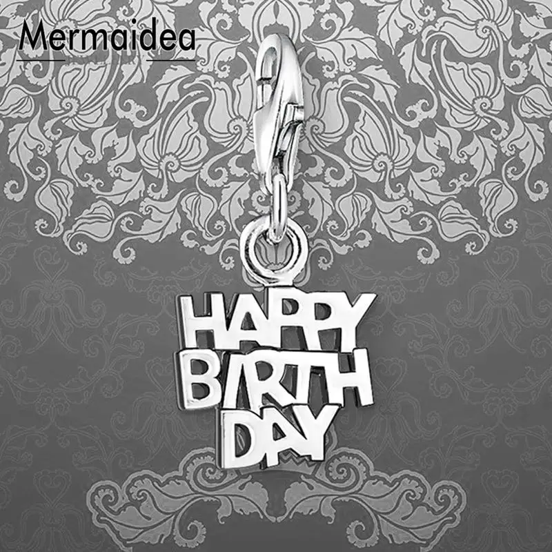 Подвеска с подвеской на день рождения модное ювелирное изделие серебряным