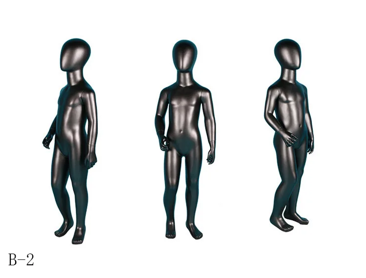 Children's Model Abstract Facial Features Glass Fiber Reinforced Black Stand Human Mannequin | Дом и сад