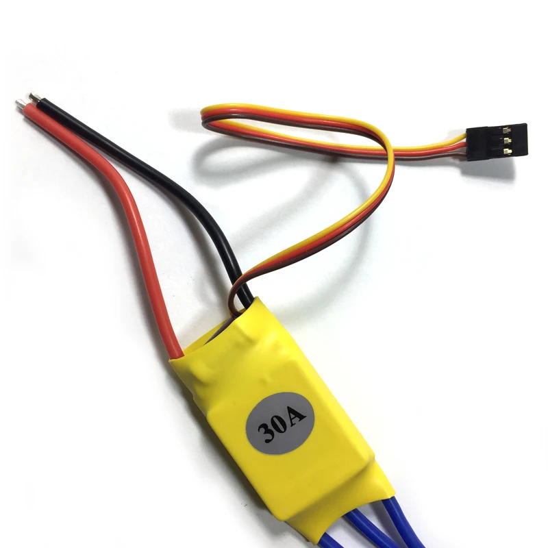 30A ESC бесщеточный контроллер скорости двигателя для T rex 450 V2 Вертолет лодка FPV F450