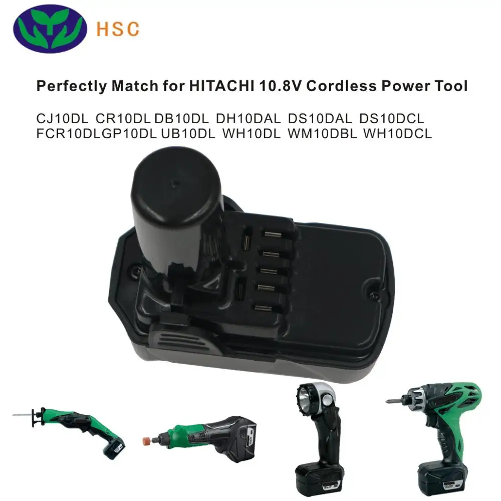 2 шт. 2.5Ah 18650 Батарея HIT10.8 Li-Ion 10 8 V Замена для экскаватора HITACHI BCL1015 BCL1030 BCL1030M BCL1030A |