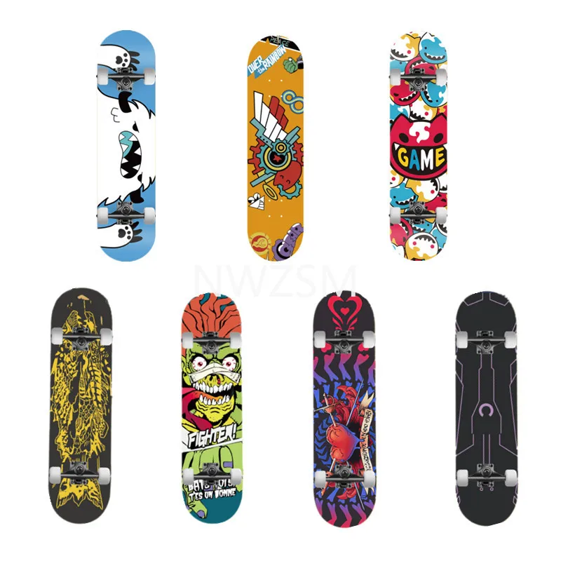 

Animation SK infinite skateboard with a beginner skateboard big fish long shinee double also sk8 with a small skateboard