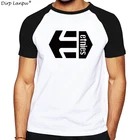 Мужская Однотонная футболка Etnies, черно-белая футболка из 100% хлопка, летняя футболка для мальчиков, 2020