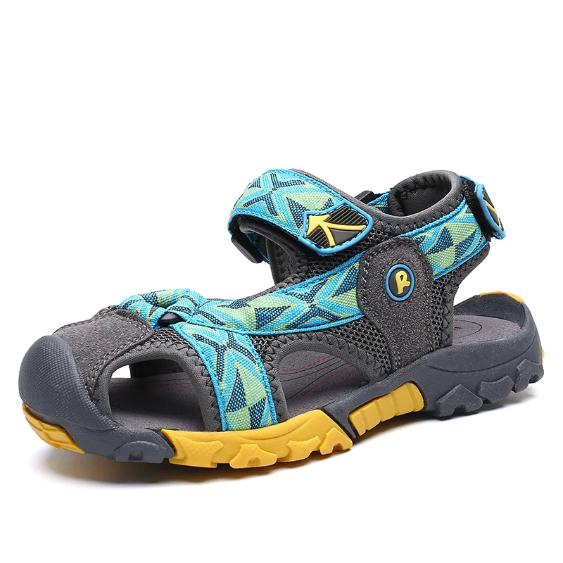 Сандалии Детские парусиновые дышащие с вырезами лето От 5 до 16 лет | Мать и ребенок