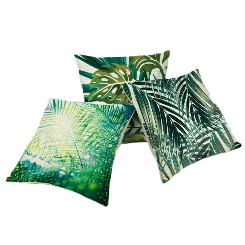 Тропические Botany Подушка 45 см пальмовый лист качели &quotСолнечный свет&quot чехол